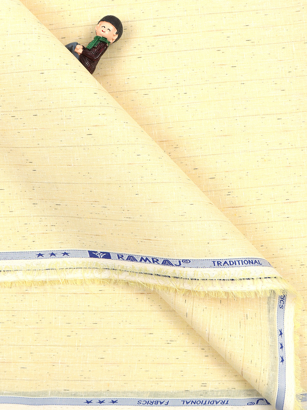 Cotton Colour Stripe Shirt Fabric Dark Sandal High Style-Double side view