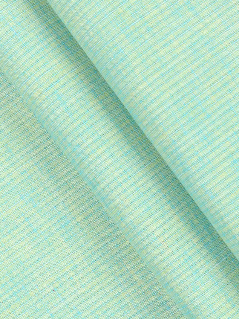 Cotton Colour Stripe Shirt Fabric Blue High Style