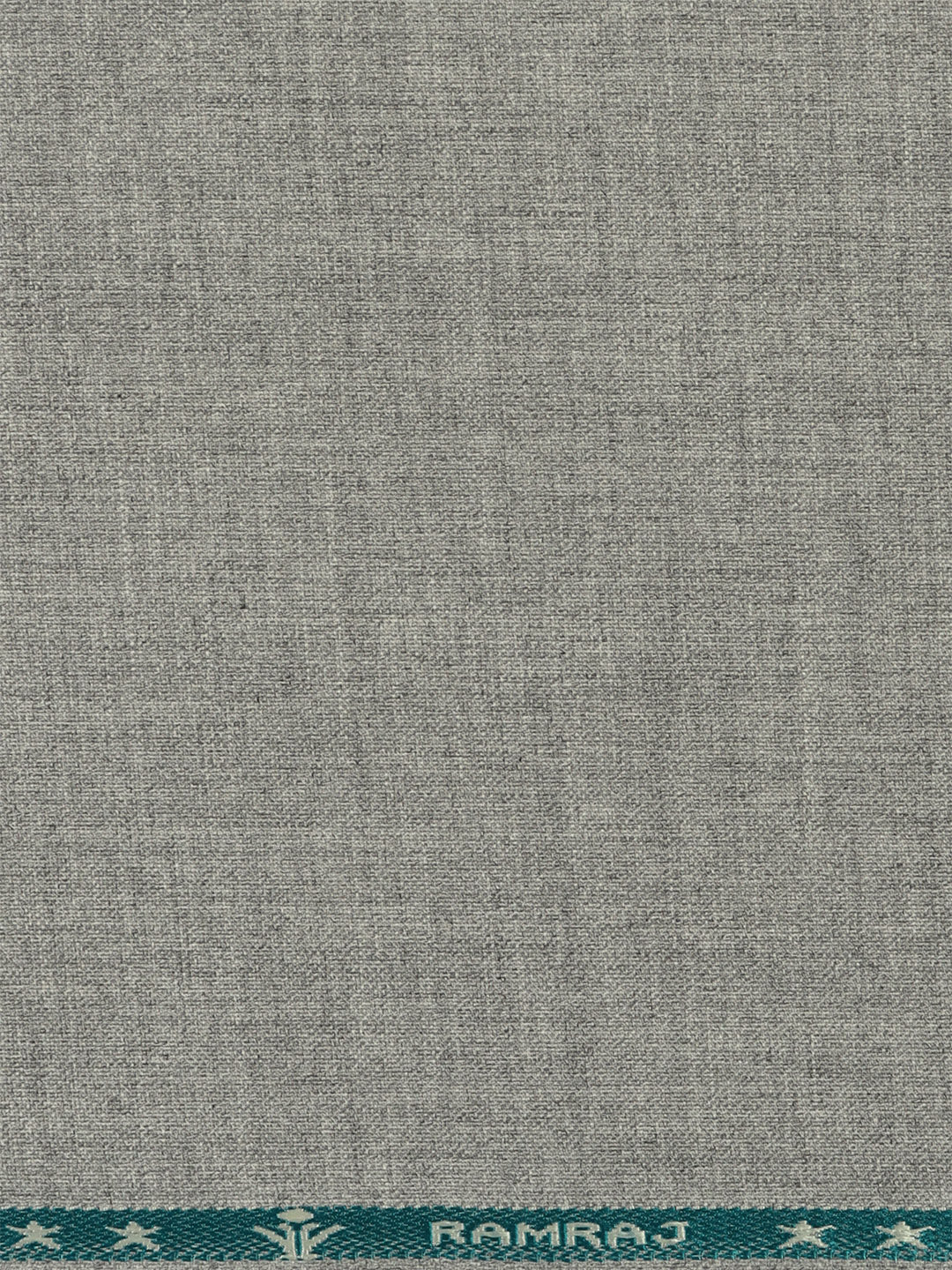 Poly Viscose Grey Plain Suiting Fabric Sapphire Cuf