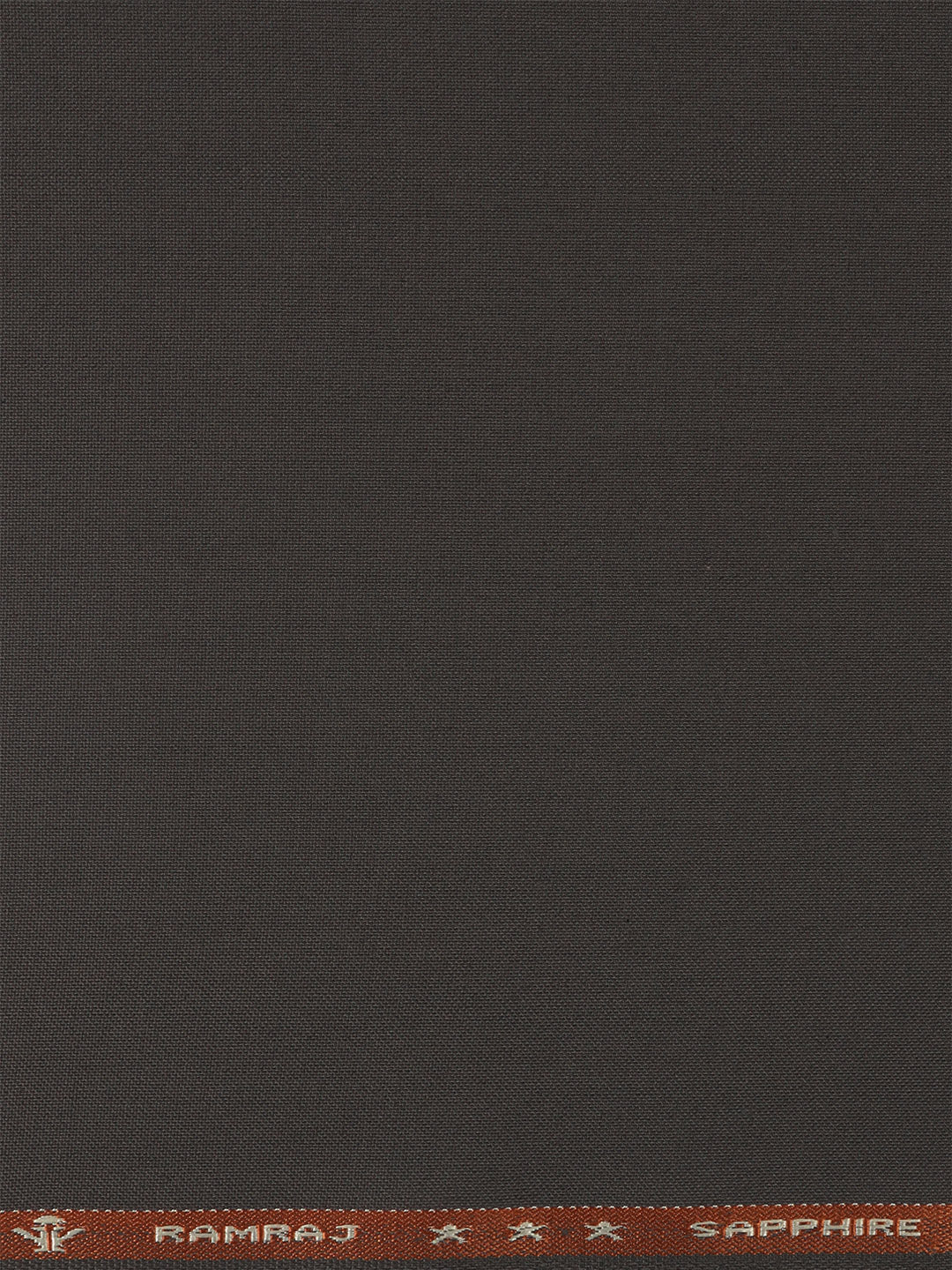 Poly Viscose Grey Plain Suiting Fabric Sapphire Cuf