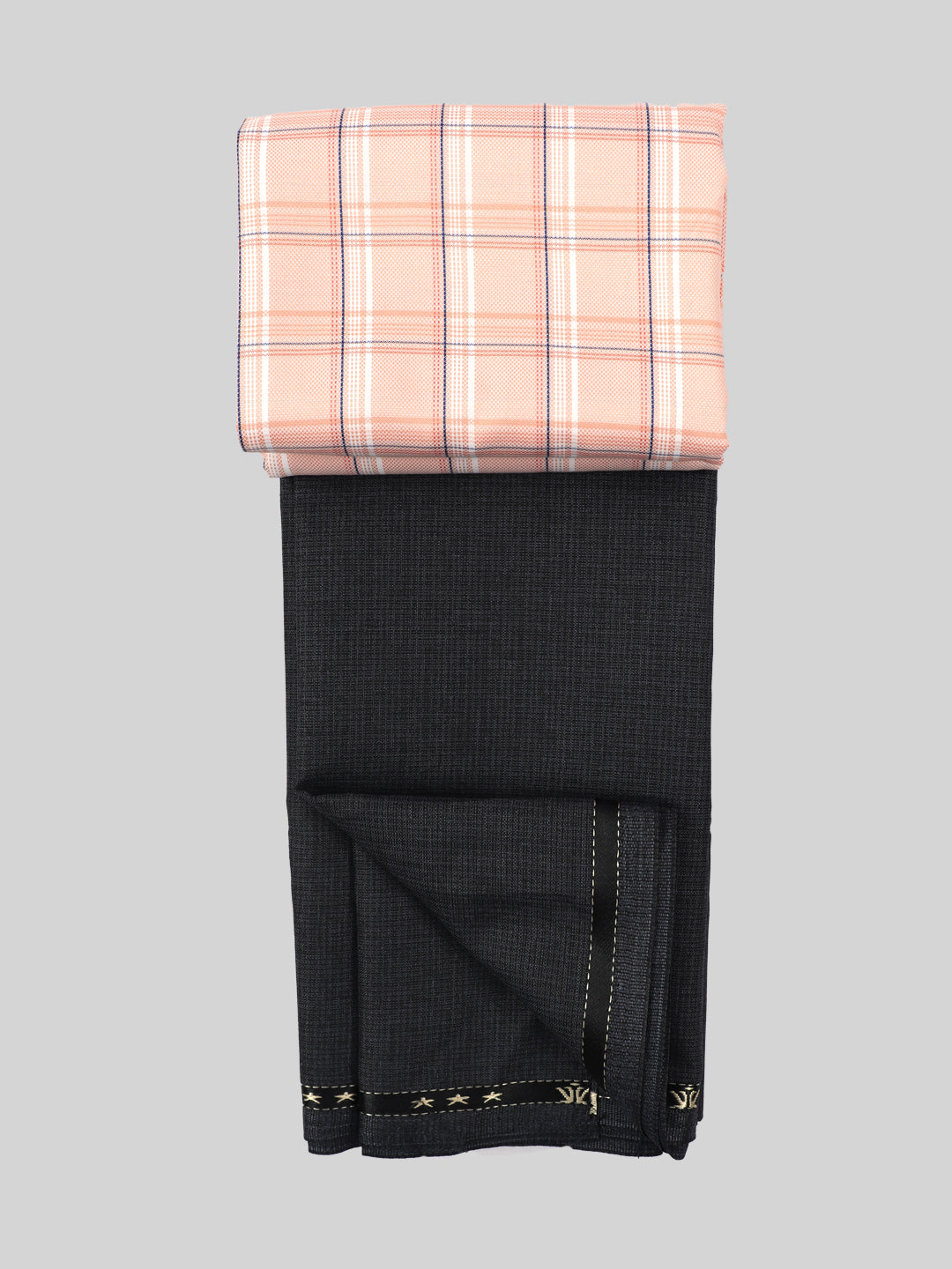 Cotton Checked Shirting & Suiting Gift Box Combo SS128-Full view