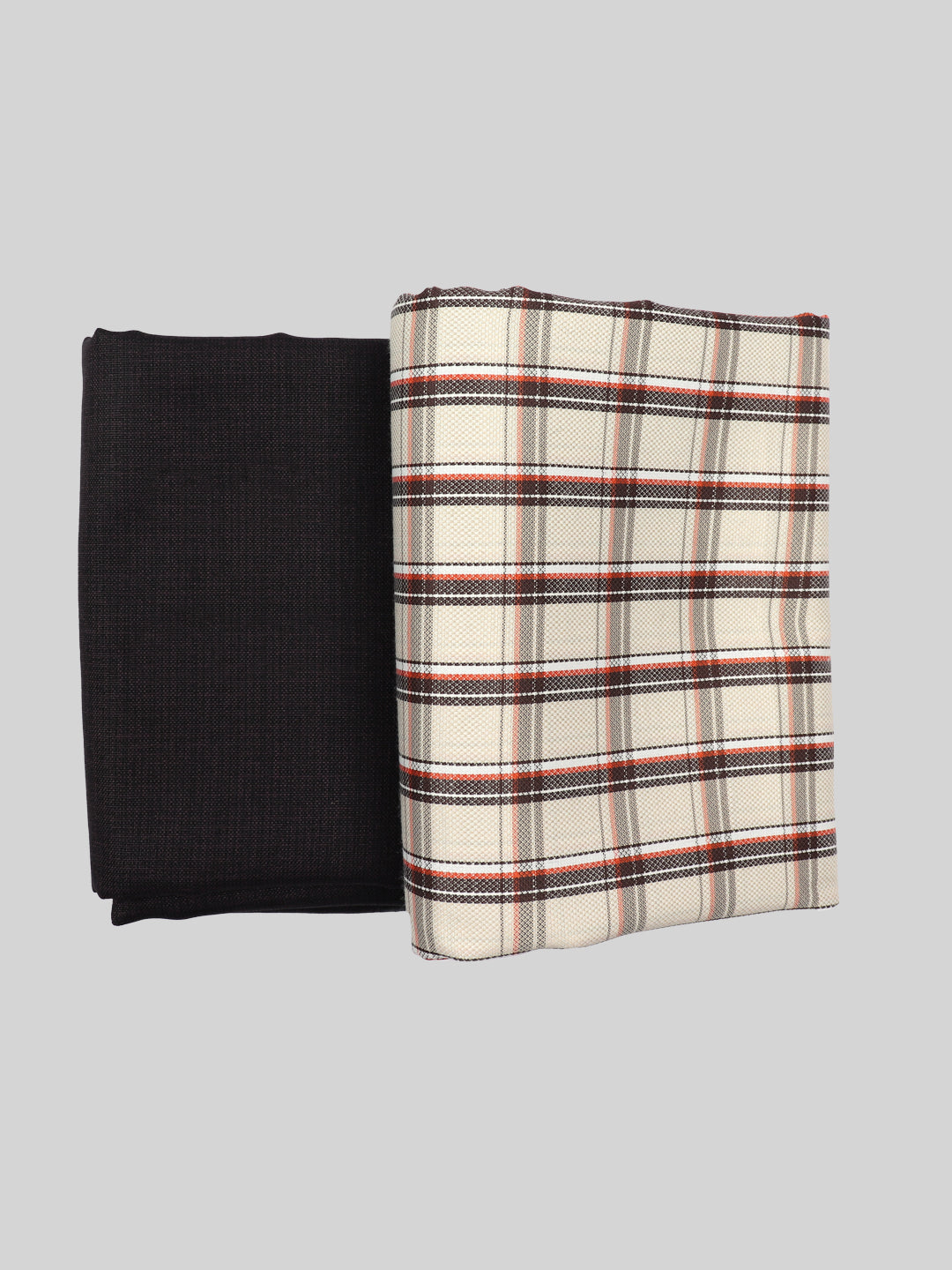 Cotton Checked Shirting & Suiting Gift Box Combo SS119