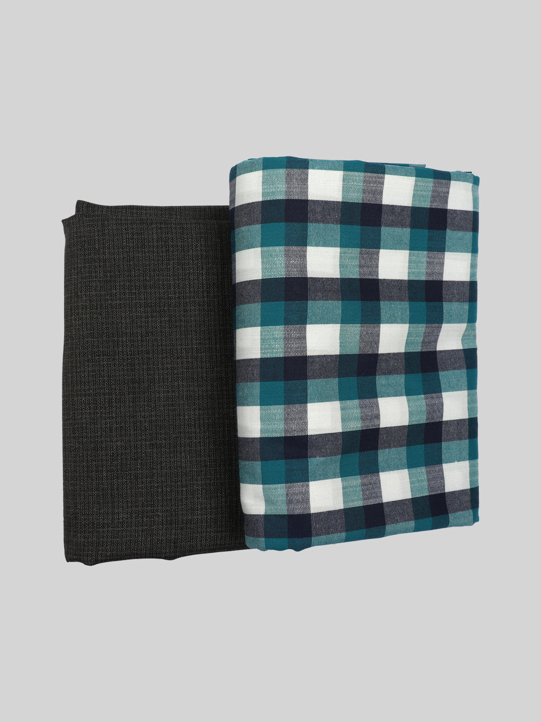 Cotton Checked Shirting & Suiting Gift Box Combo SS122