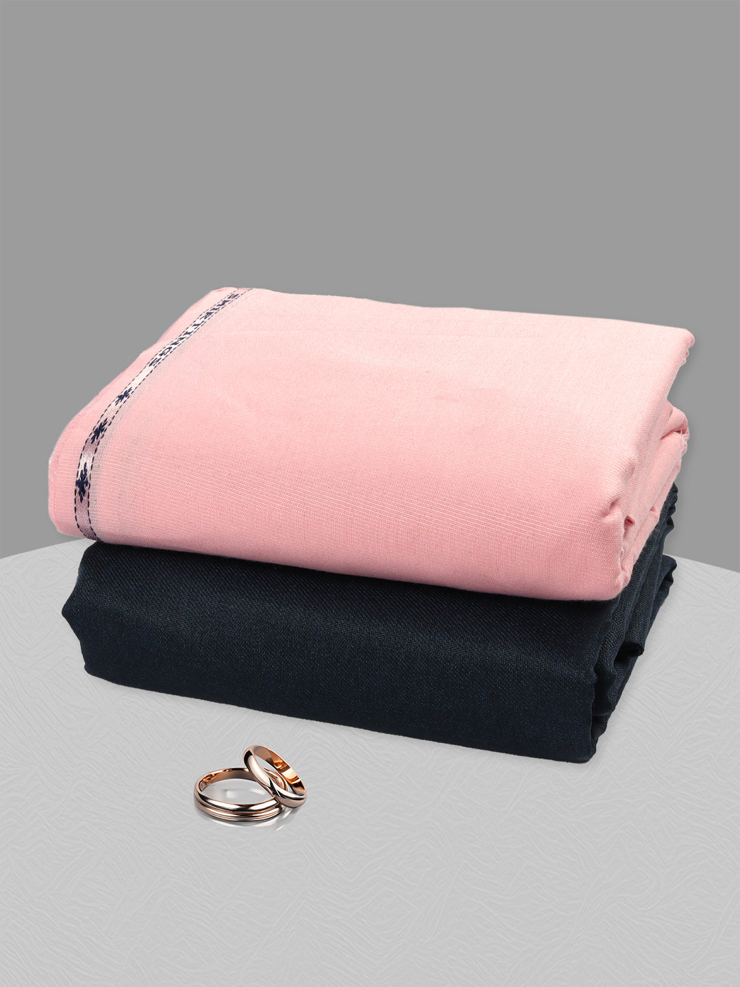 Men Cotton Plain Shirting & Suiting Gift Box SS206