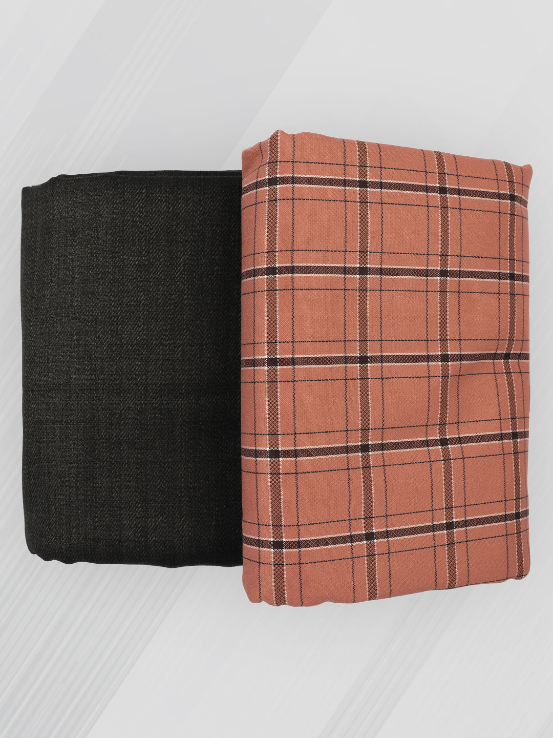 Men Cotton Checked Shirting & Suiting Gift Box SS185