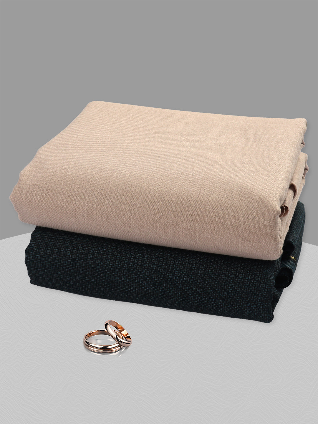 Men Cotton Plain Shirting & Suiting Gift Box SS204