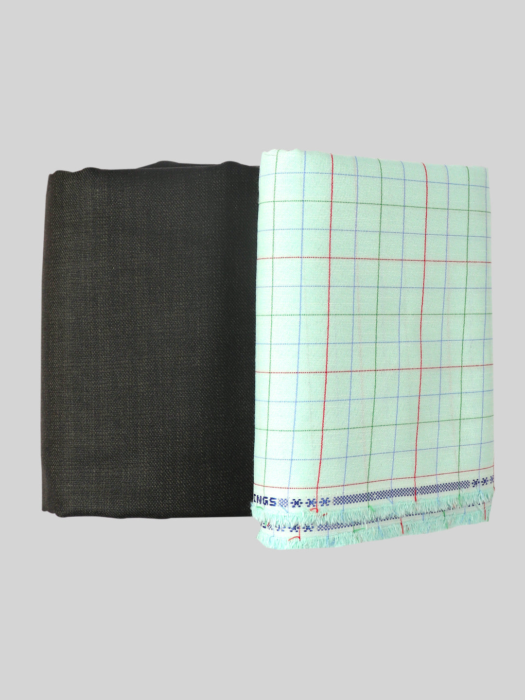 Mens Cotton Checked Shirting & Suiting Gift Box SS136