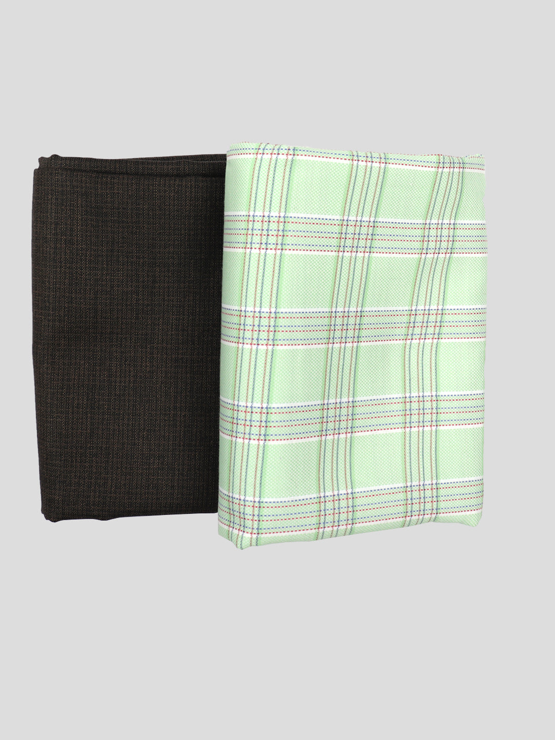 Cotton Checked Shirting & Suiting Gift Box Combo SS123