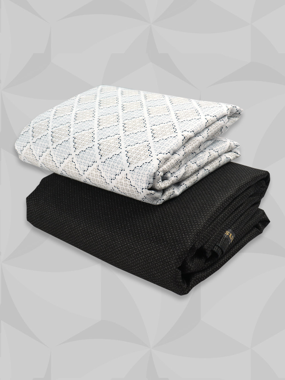 Men Cotton Blend Printed Shirting & Suiting Gift Box SS221