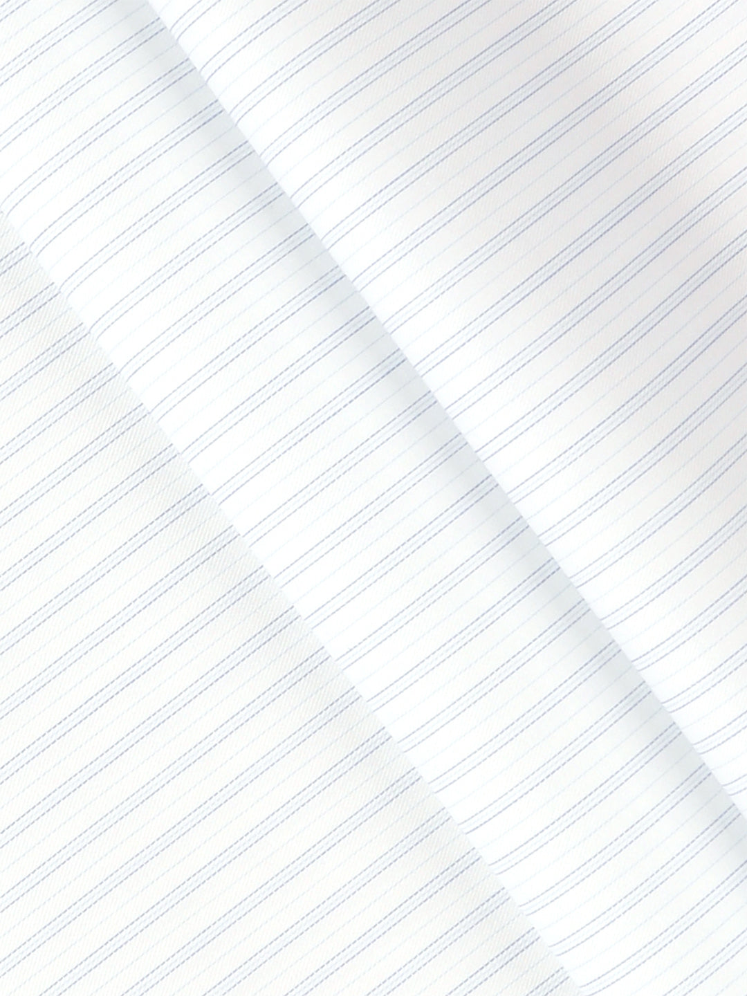 Men Cotton Striped White Shirt Fabric Jackpot