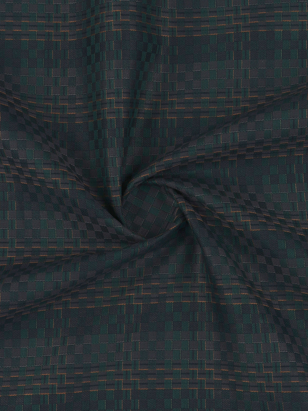 Men 100% Giza Cotton Self Design Navy Shirt Fabric Casino Grand