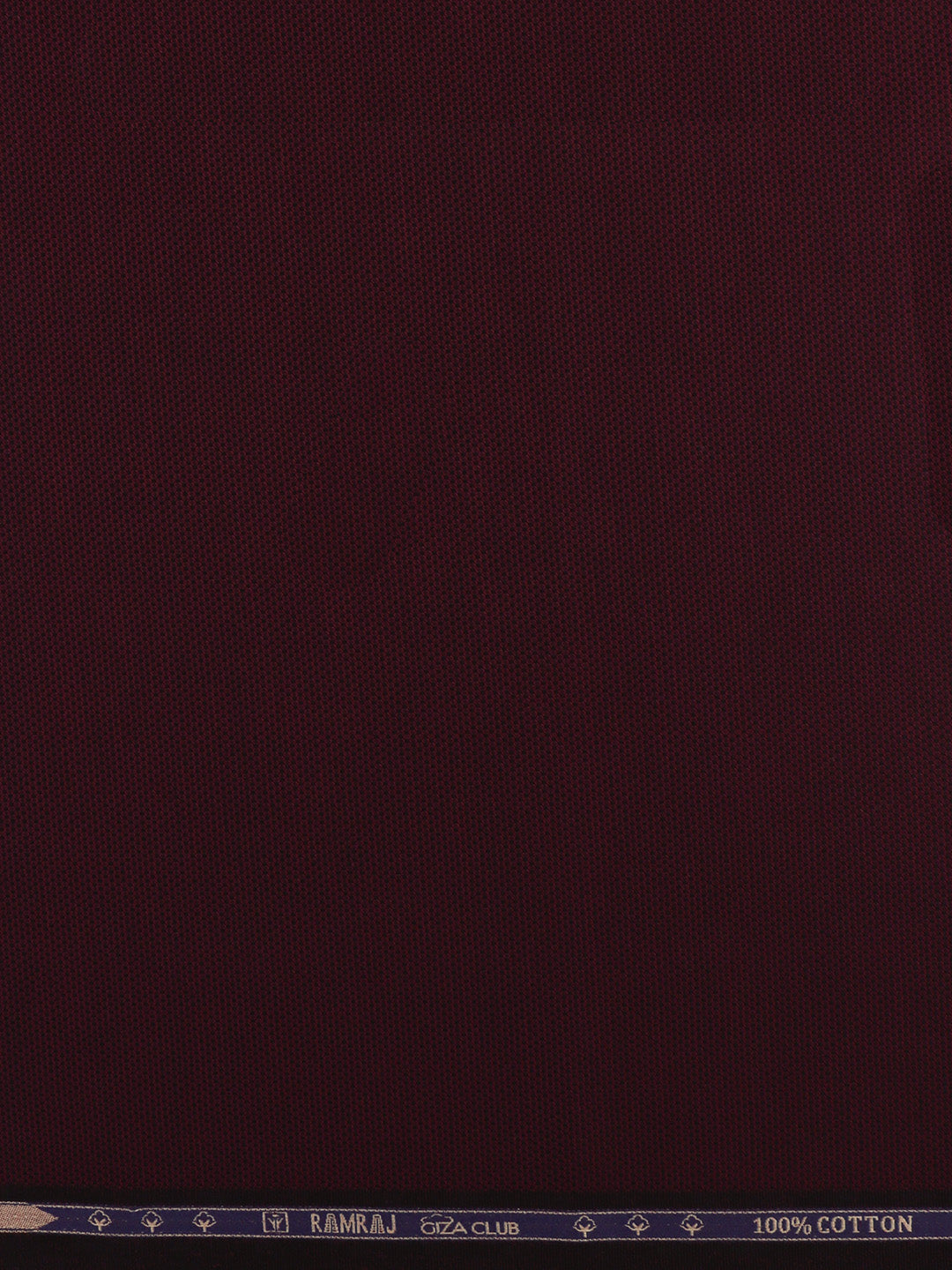 100% Cotton Dark Purple Peach Self Design Shirting Fabrics Grand Iconic