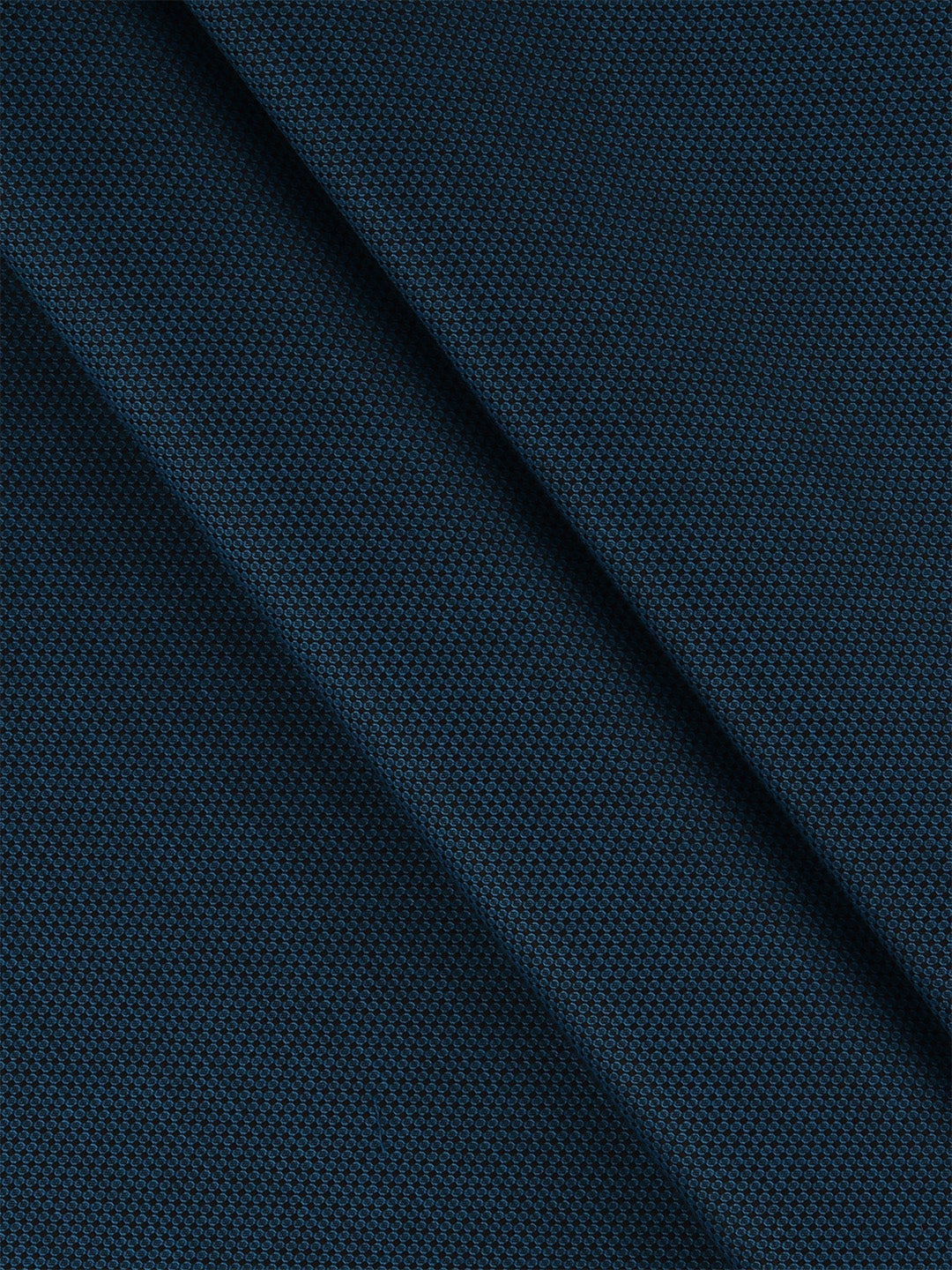 100% Cotton Dark Blue Peach Self Design Shirting Fabrics Grand Iconic
