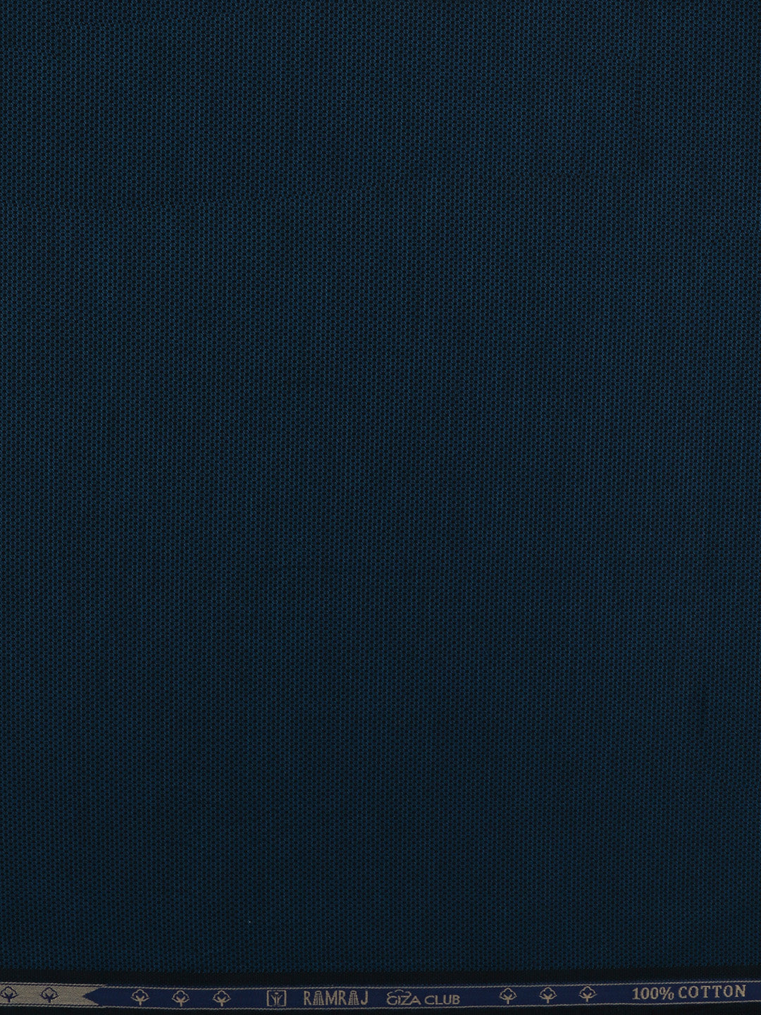 100% Cotton Dark Blue Shirting Fabrics Grand Iconic