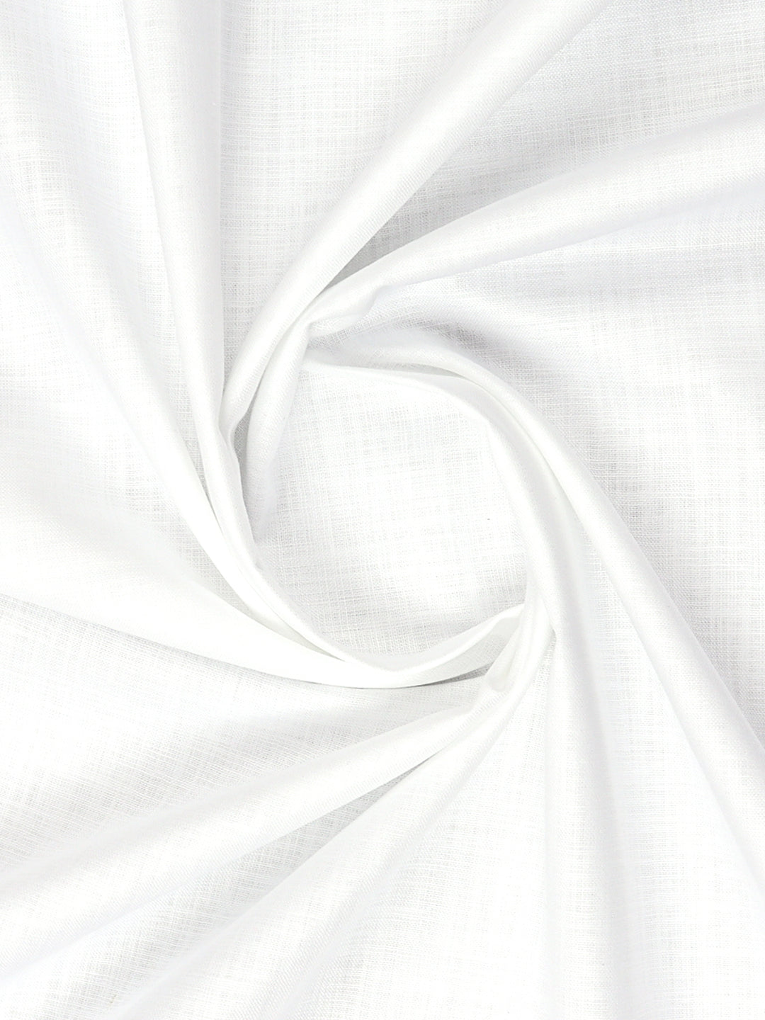 Cotton White Unstitched Shirt Fabric Celebrity White - CSMS013