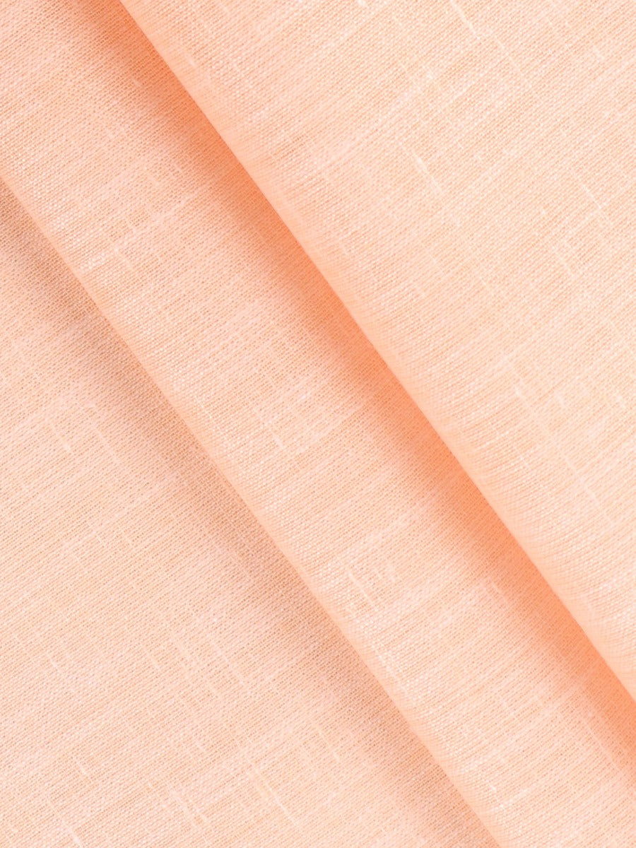 Cotton Orange Solid Shirt Fabric Galaxy Art-Pattern view