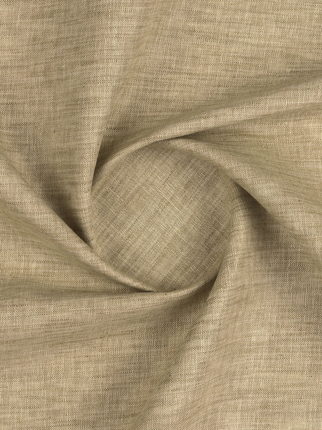 Men Cotton Rich Green Plain Shirt Fabric Infinity