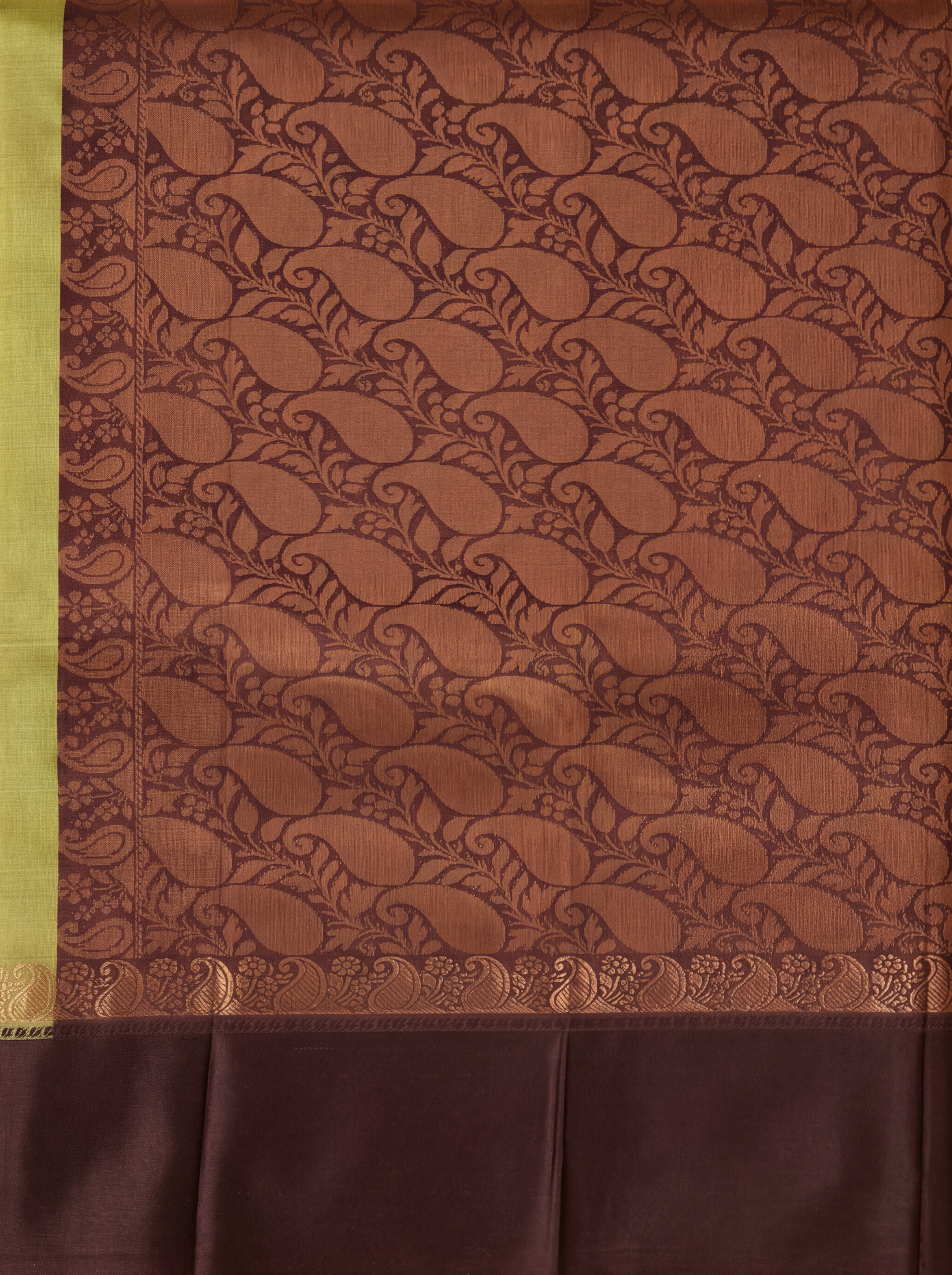Women Art Silk Mustard Green Saree ASS146