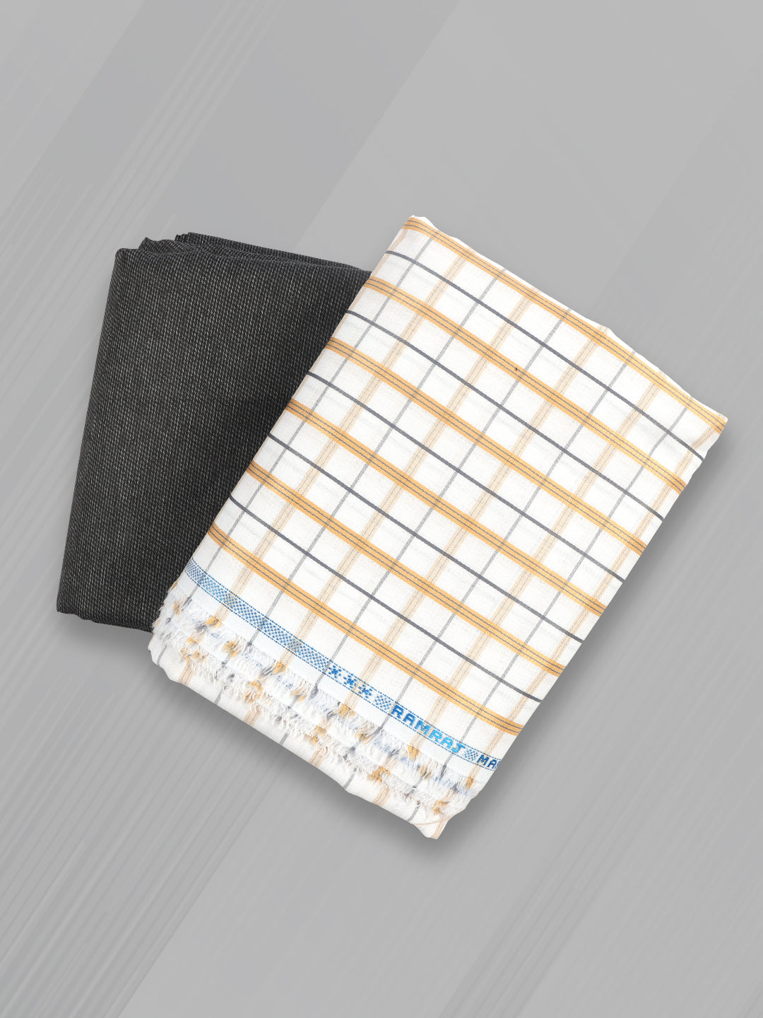 Cotton Blend Checked Shirting & Suiting Gift Box SS234