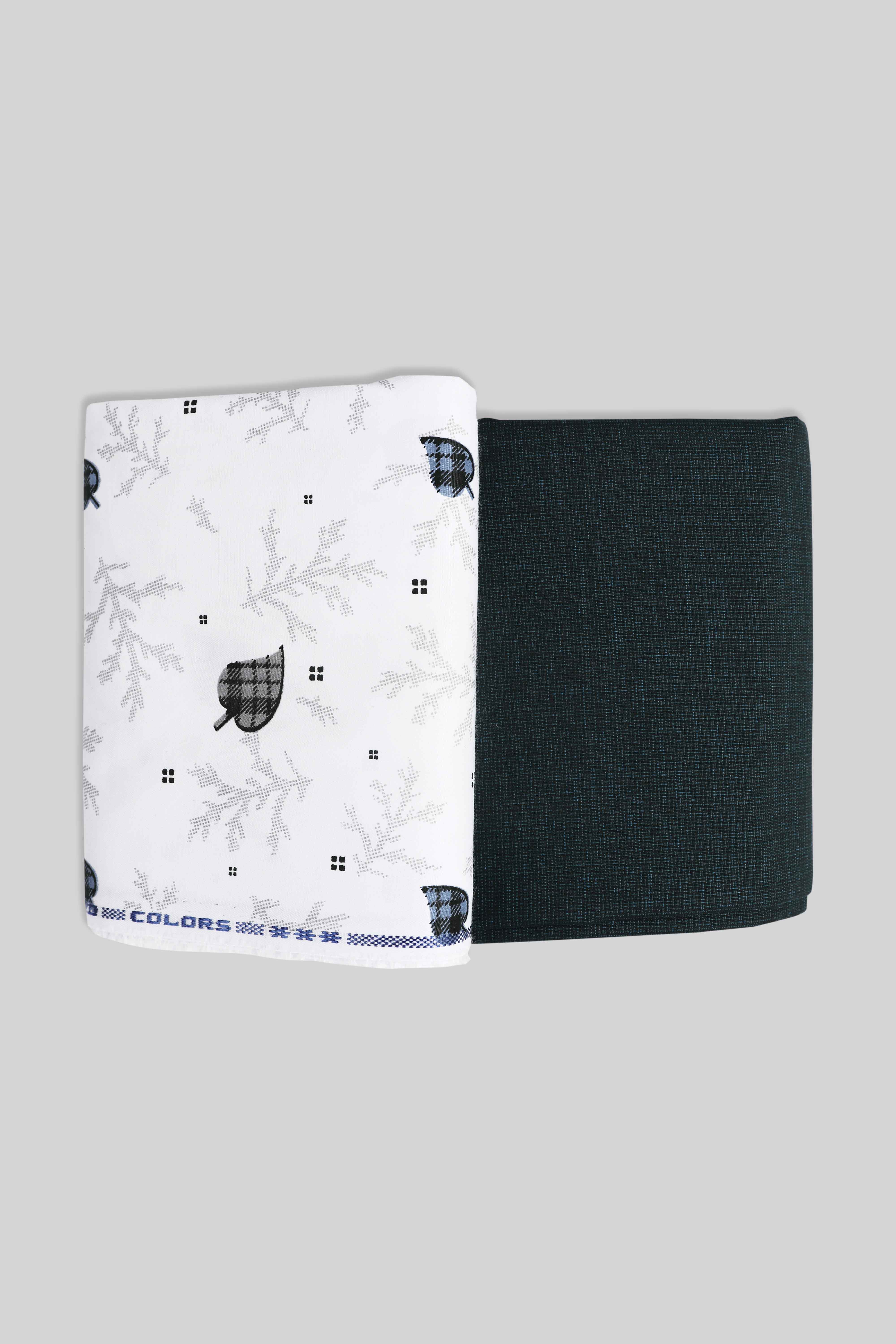 Mens Cotton Printed Shirting & Suiting Gift Box SS150