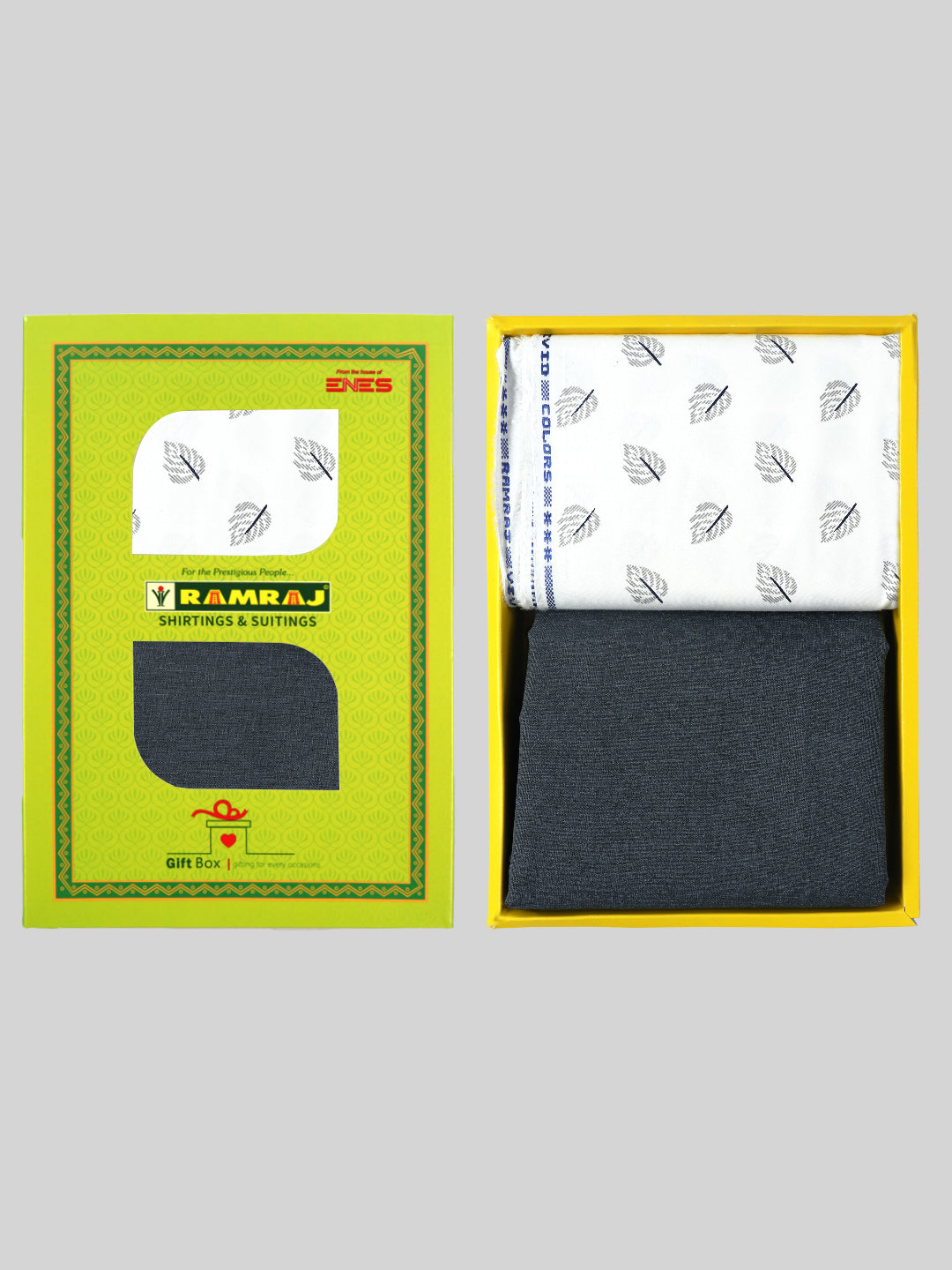 Mens Cotton Printed Shirting & Suiting Gift Box SS148