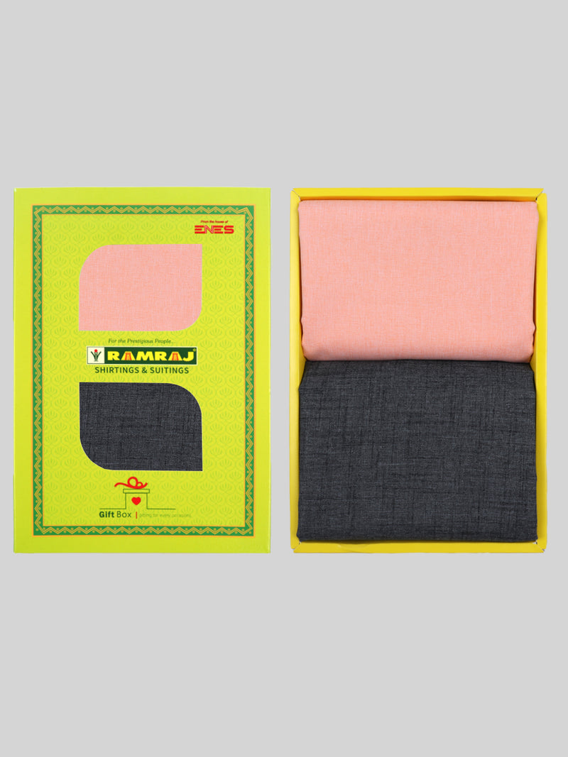 Cotton Plain Shirting & Suiting Gift Box Combo SS109