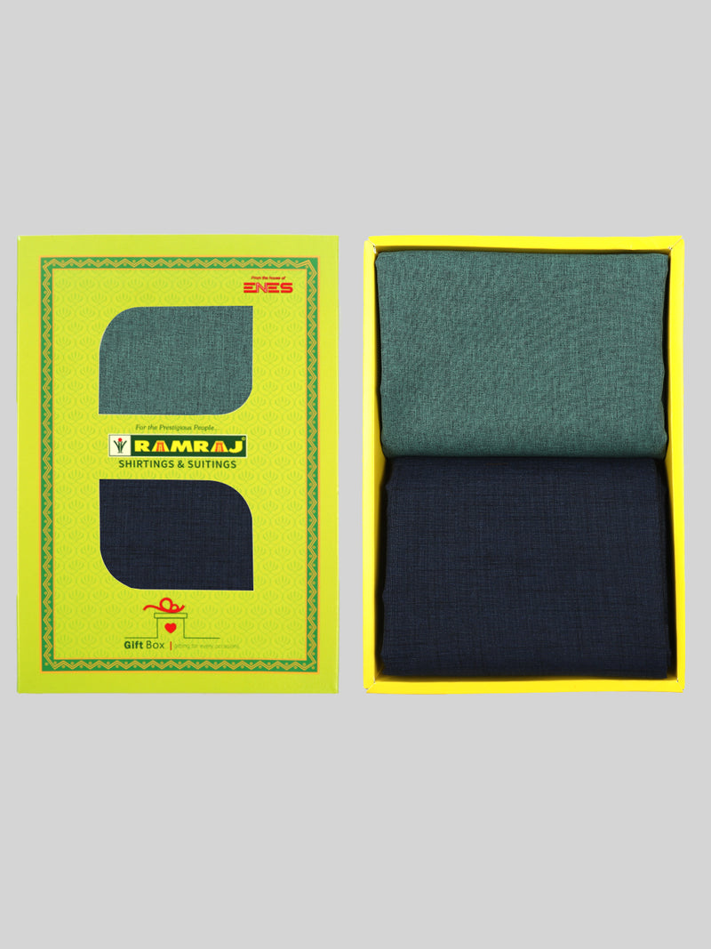 Cotton Plain Shirting & Suiting Gift Box Combo SS104