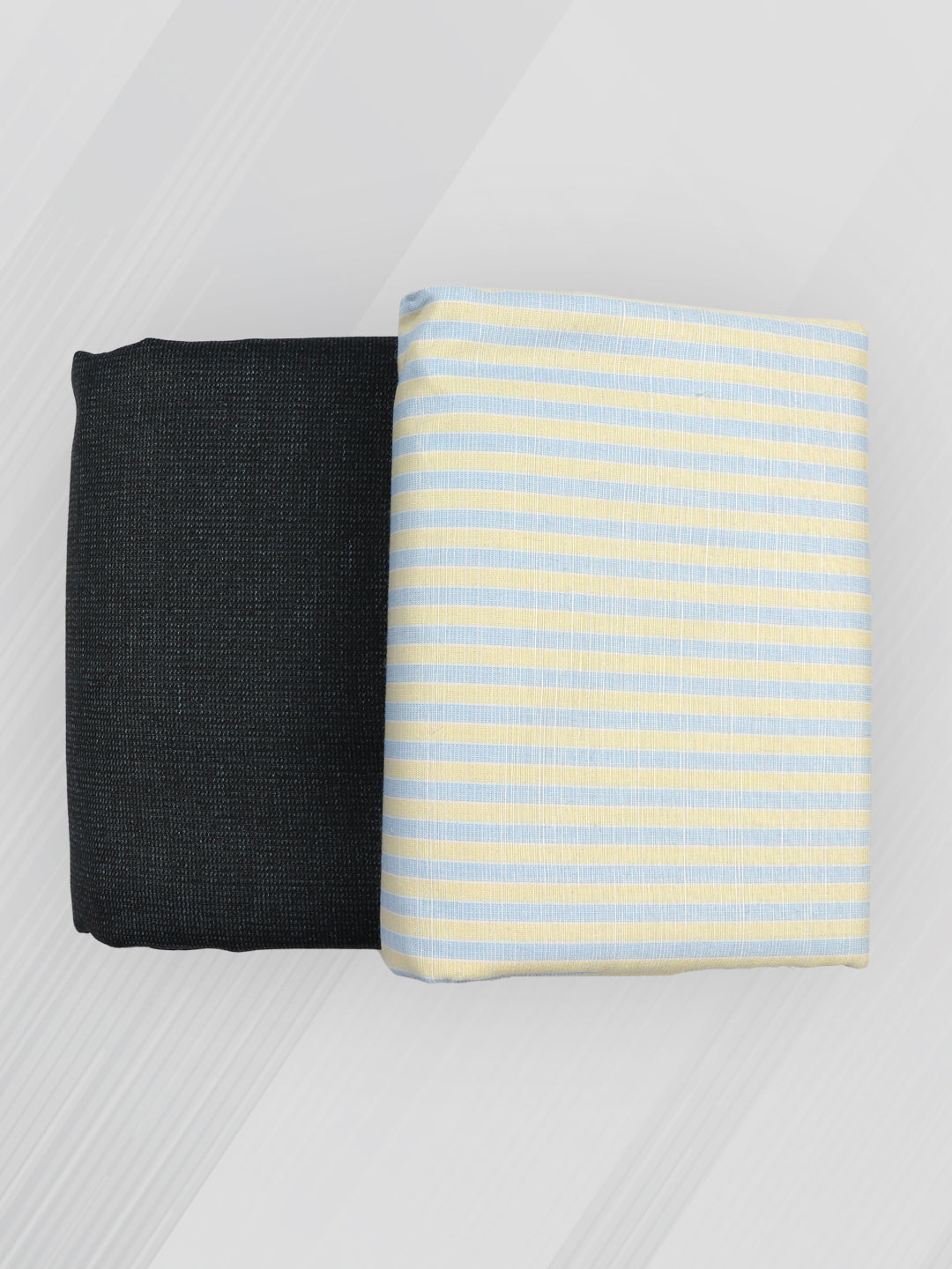 Men Cotton Striped Shirting & Suiting Gift Box SS192