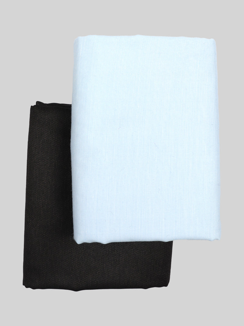 Cotton Plain Shirting & Suiting Gift Box Combo SS106