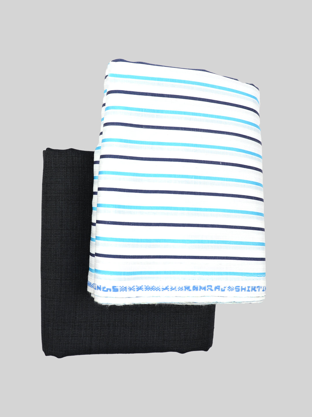 Cotton Striped Shirting & Suiting Gift Box Combo SS94-Fullv iew