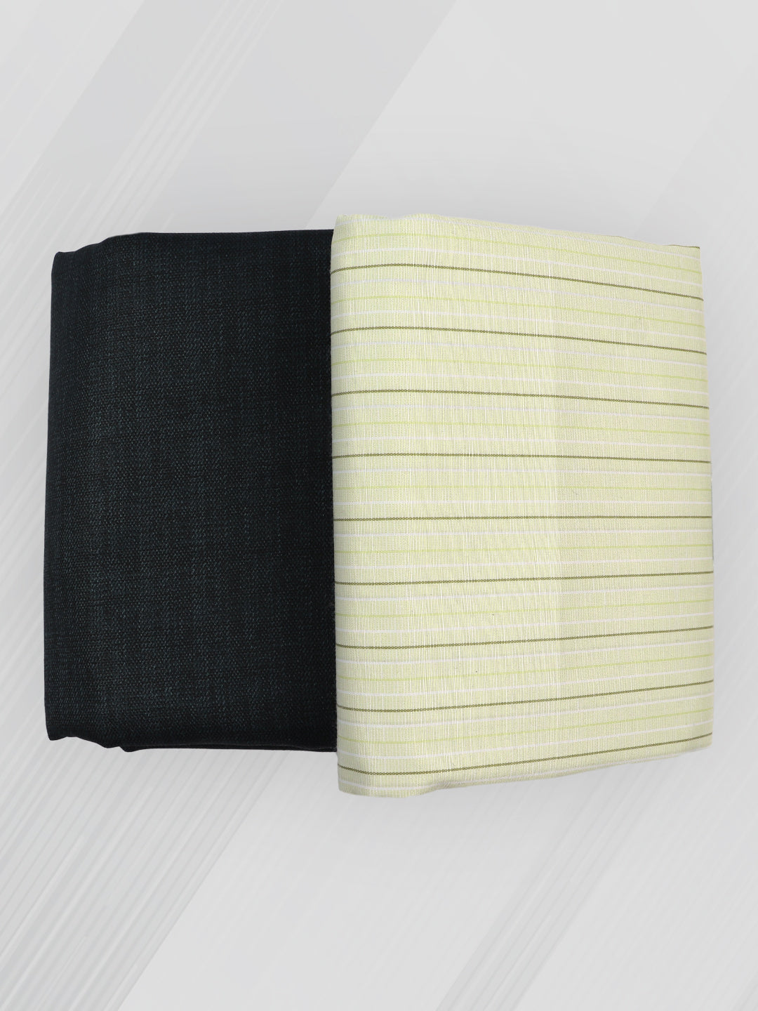 Men Cotton Striped Shirting & Suiting Gift Box SS191