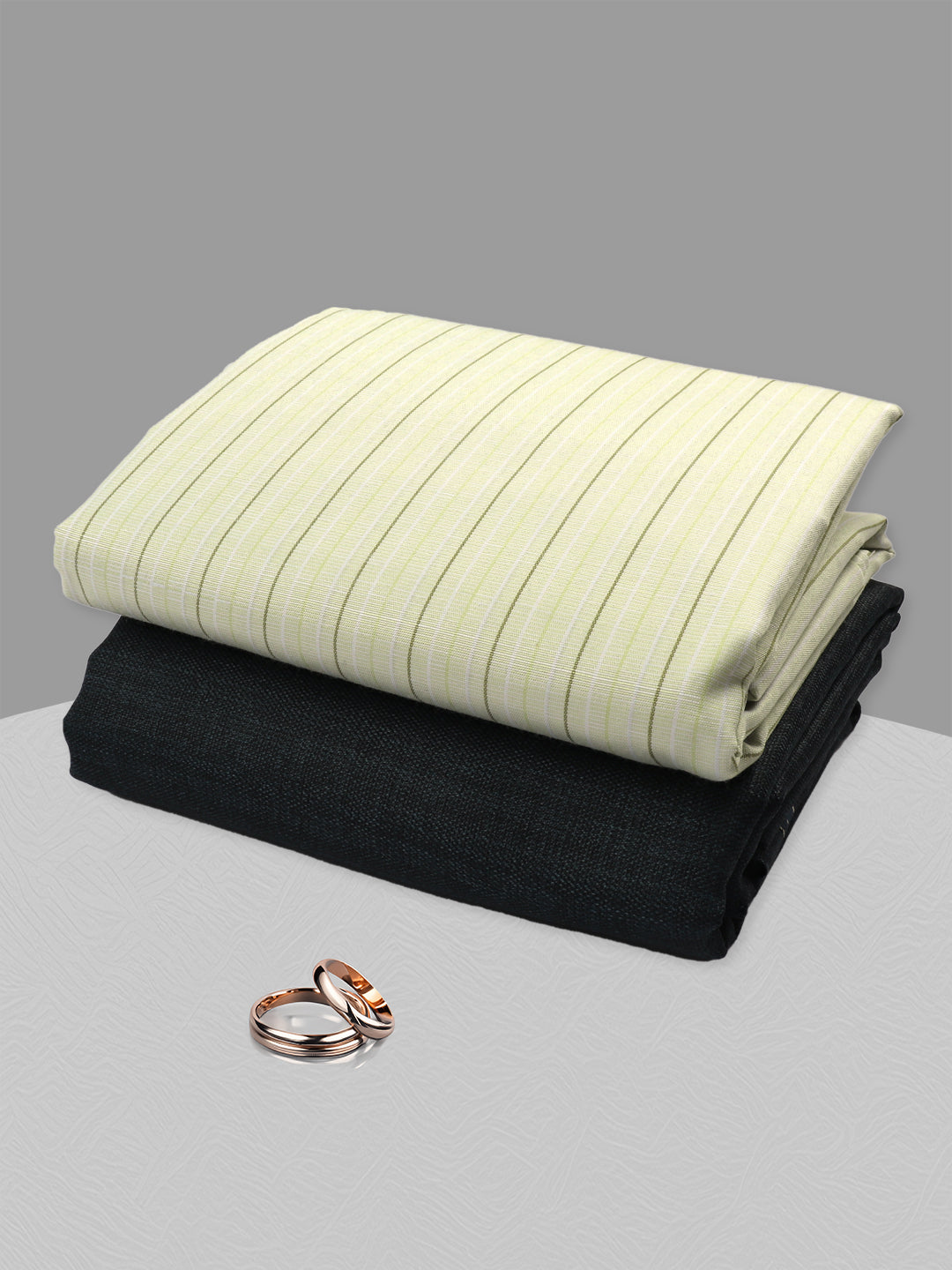 Men Cotton Striped Shirting & Suiting Gift Box SS191