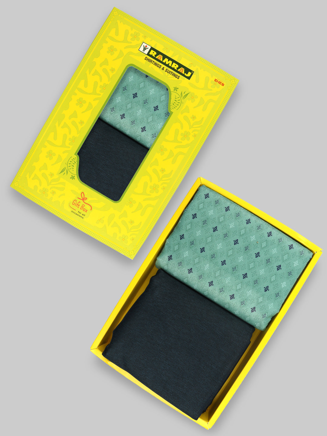 Cotton Blend Printed Shirting & Suiting Gift Box SS232