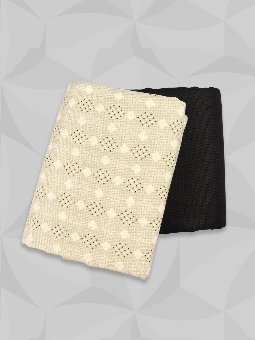 Cotton Blend Printed Shirting & Suiting Gift Box SS214