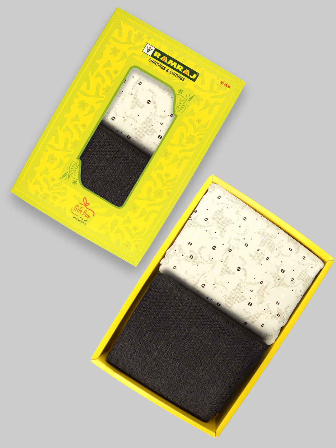 Cotton Blend Printed Shirting & Suiting Gift Box SS233