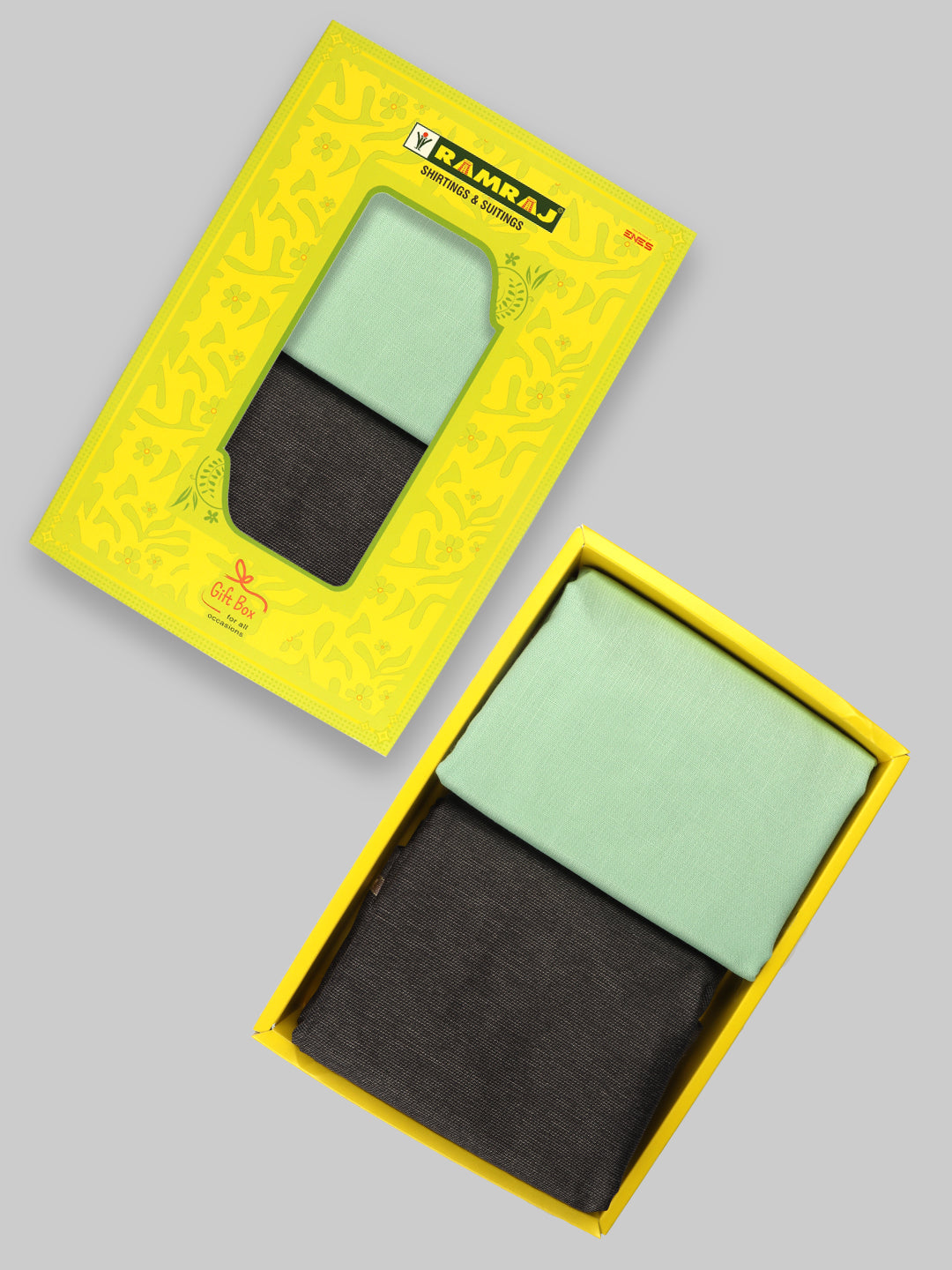 Cotton Blend Plain Shirting & Suiting Gift Box SS226
