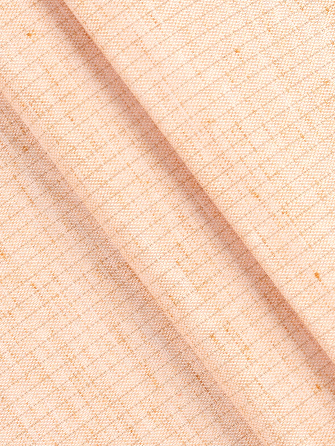 Men Cotton Blend Striped Shirt Fabric Peach Variety