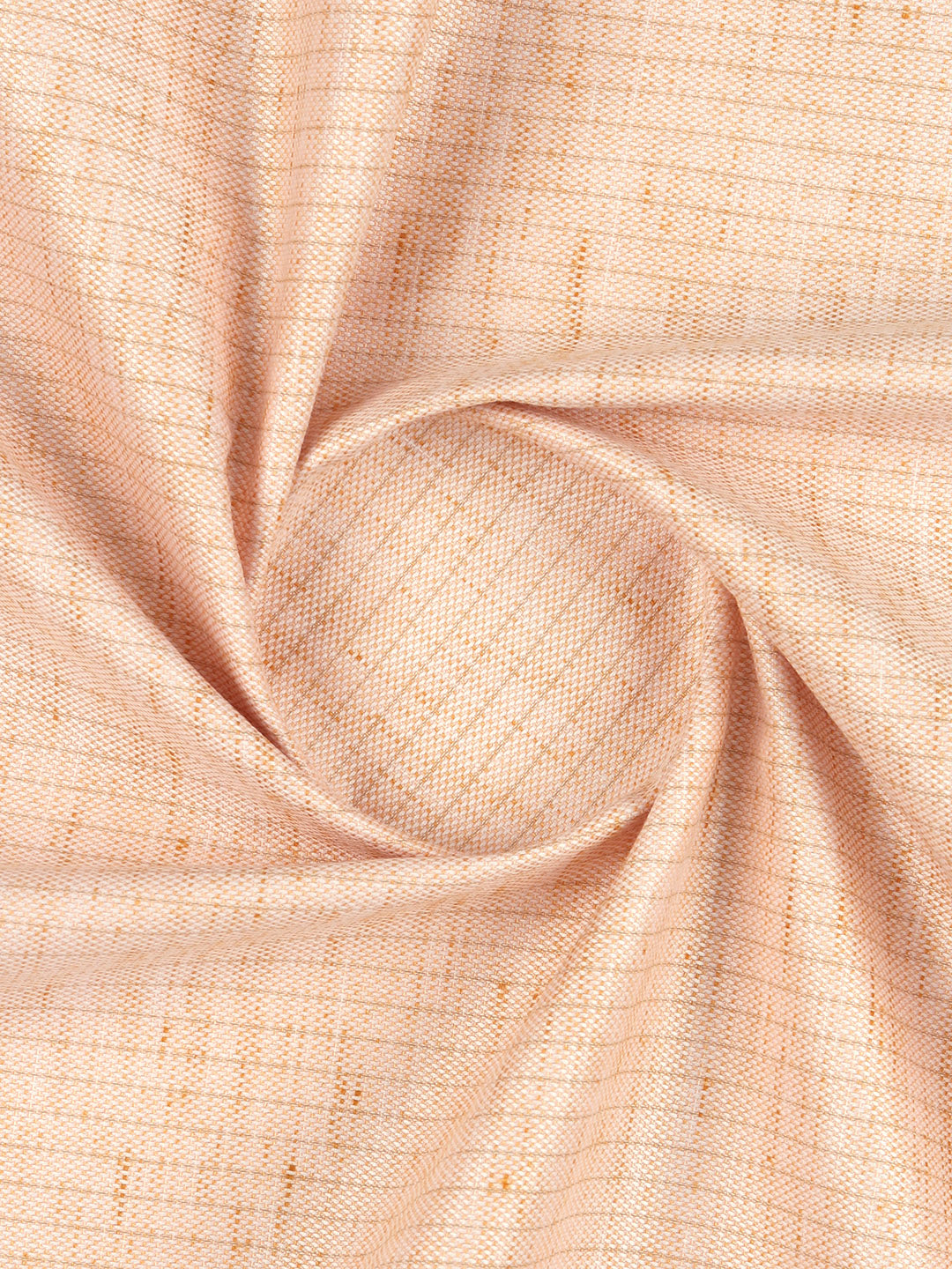Men Cotton Blend Striped Shirt Fabric Peach Variety