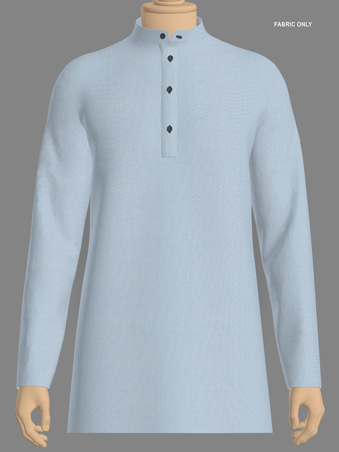 Men Tissue Kurta Fabric Blue Sankalpam