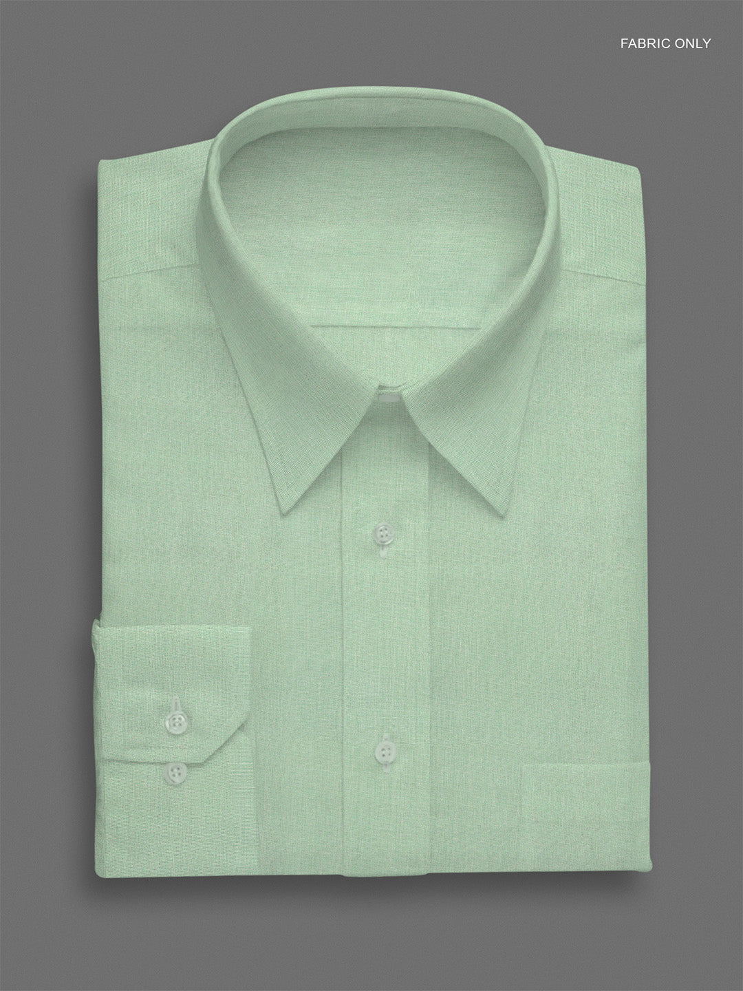 Men Sankalpam Shirting Tissue Fabric Green