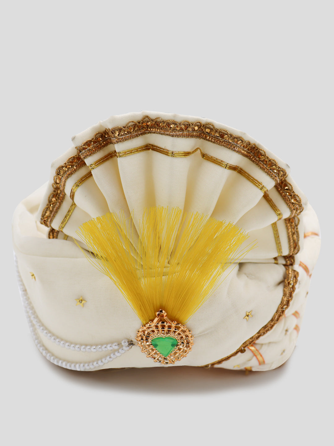 Traditional Silky Style Wedding Turban  - 76