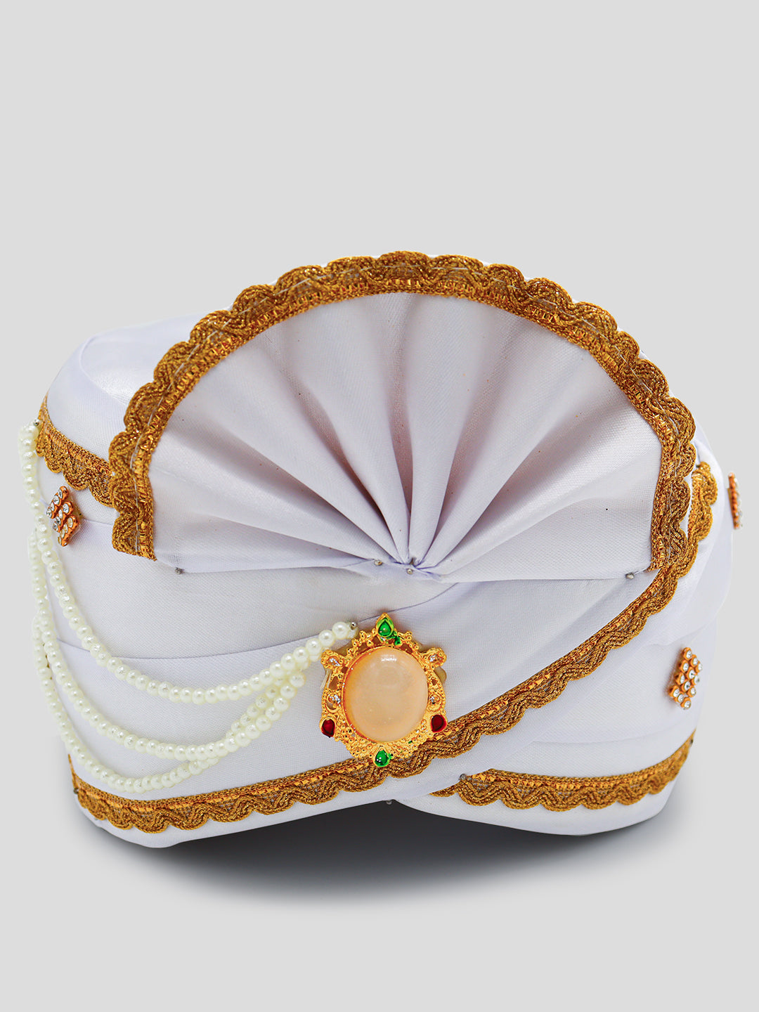 Traditional Silky Style Wedding Turban  - 85