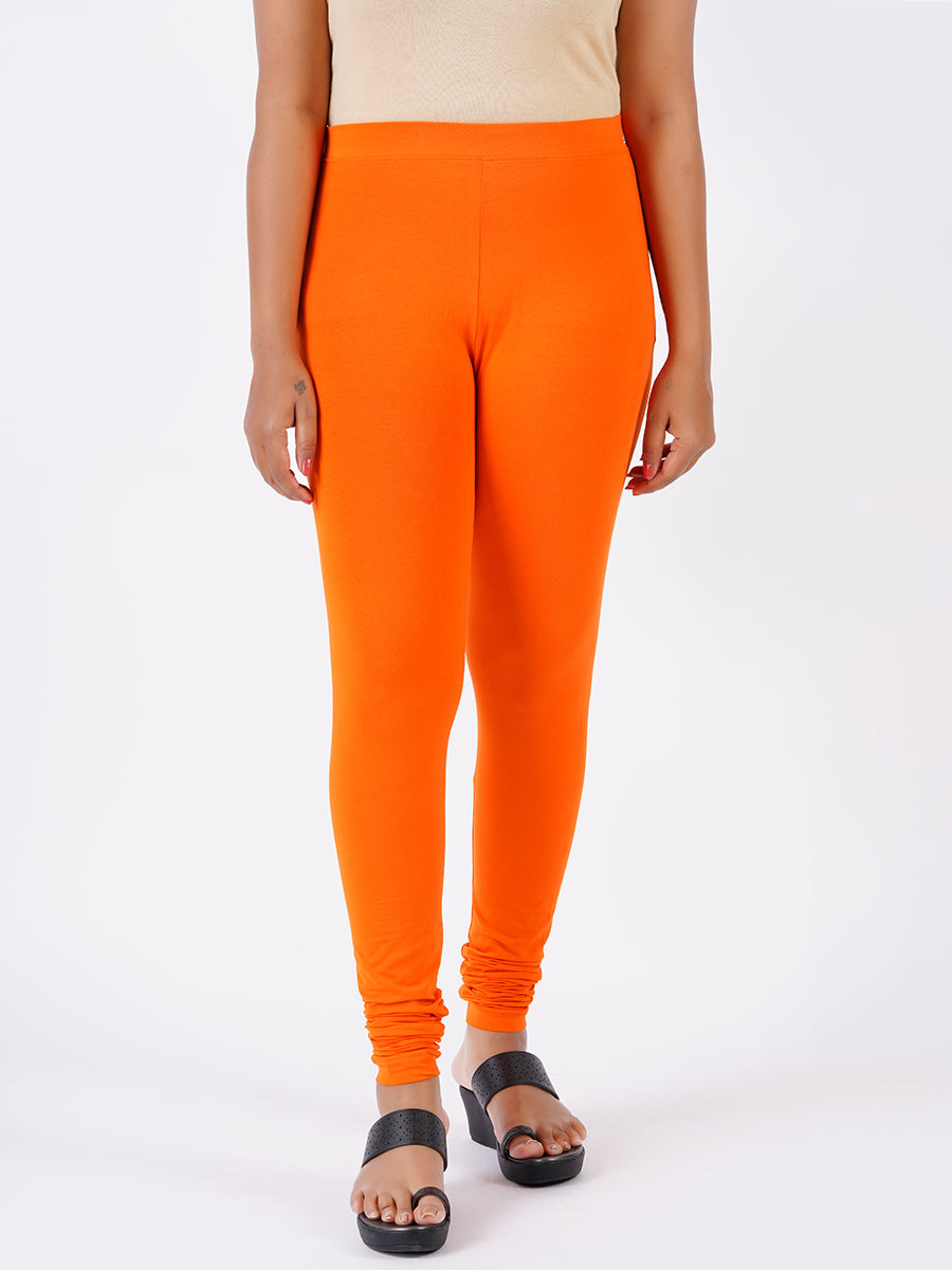 Buy SwaNit Women Orange and Pink Printed Cotton Lycra Blend Pack of 2  Leggings Free Size Online at Best Prices in India - JioMart.