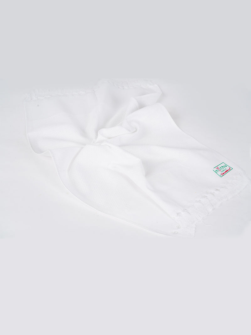 White Cotton Sweety Cool Bath Towel