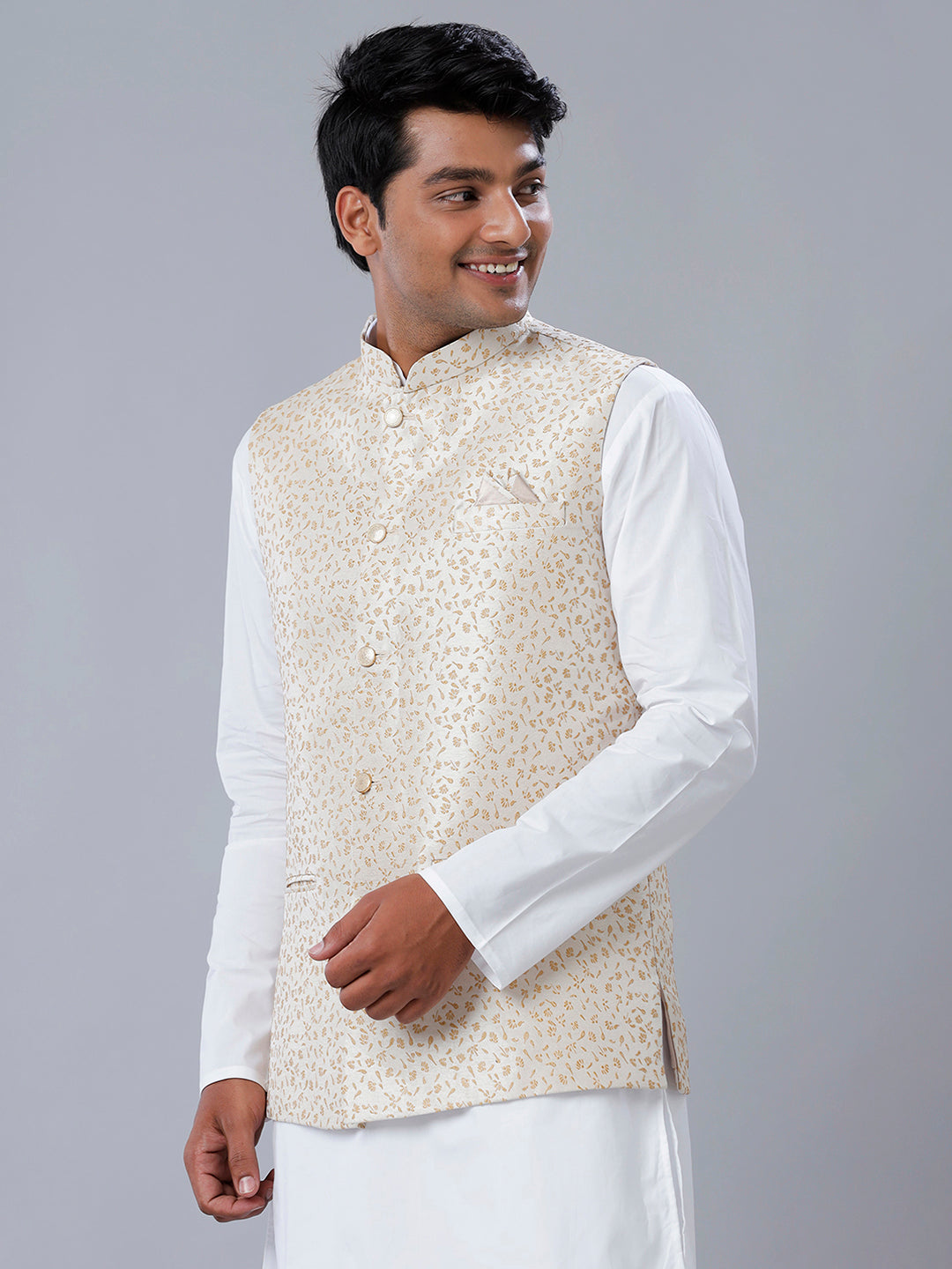 Waist Coat Kurta Payjama for Pooja Ceremony Designer White Ethnic Stylish  Bandhgala Achkan Style Indo Western for Men Wedding Wear - Etsy Sweden