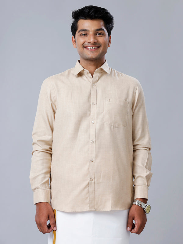 Mens Formal Shirt Full Sleeves Sandal T41 TQ3