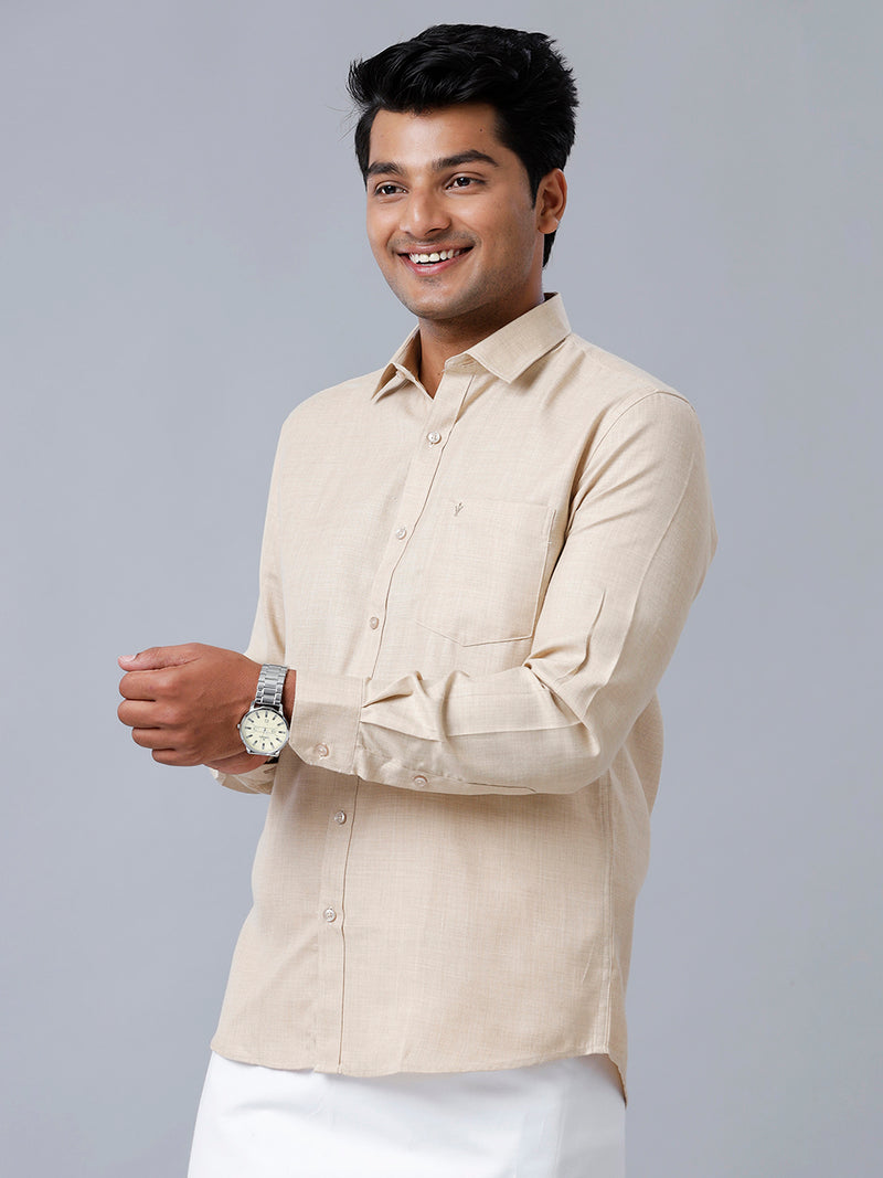 Mens Formal Shirt Full Sleeves Sandal T41 TQ3