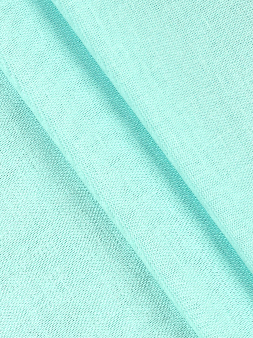 Men's Cotton Blend Plain Shirt Fabric Sky Blue Sun Shine