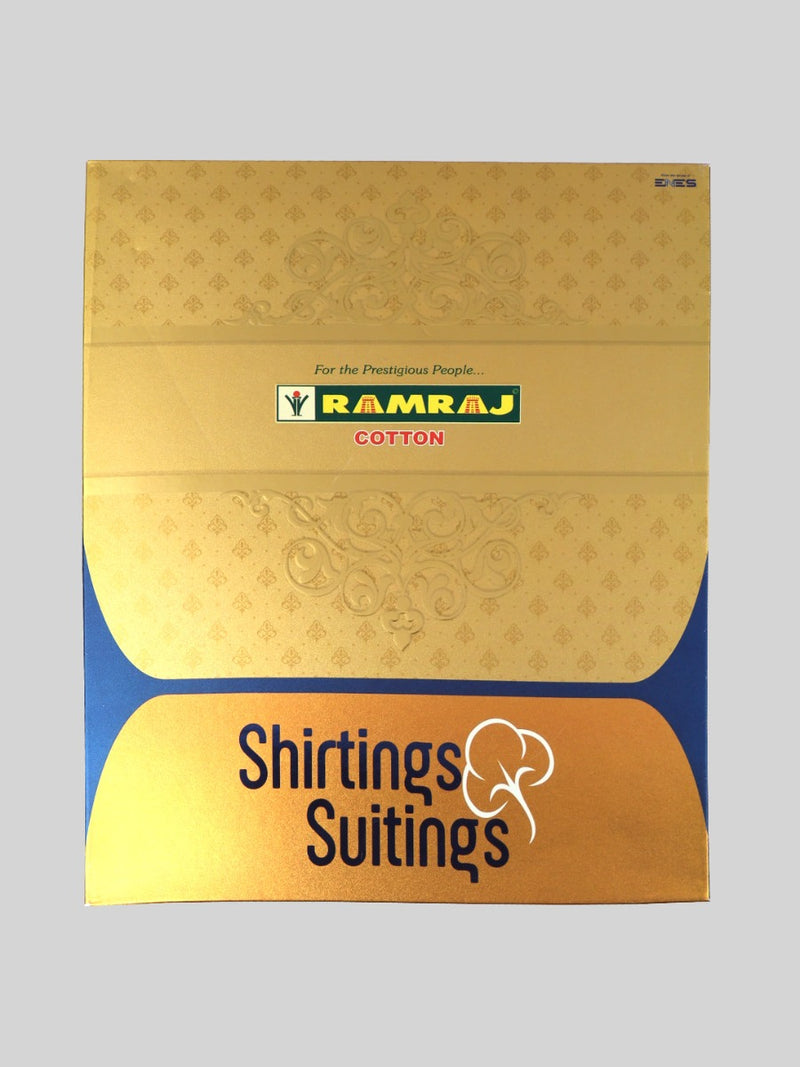 Wrinkle Free Solid Cream Shirting and Suiting Fabric Varudu
