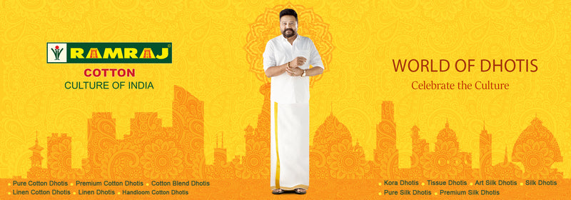 Online Clothing Store for Dhoti, Shirts, Sarees, More - Ramraj Cotton